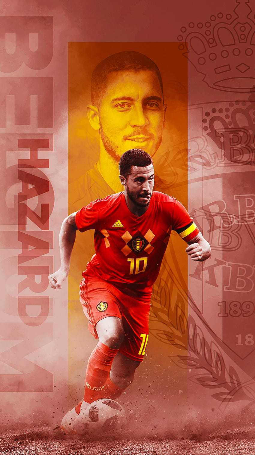 Sports/Eden Hazard, Hazard Belgien HD-Handy-Hintergrundbild