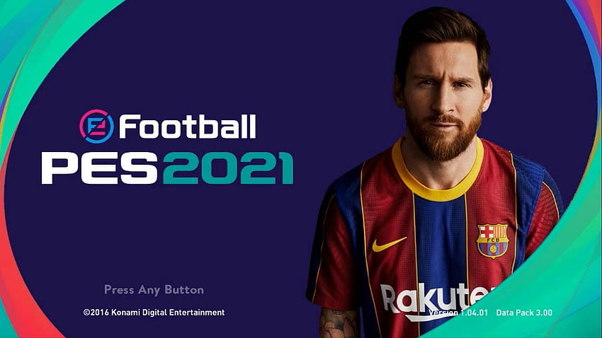 e FOOTBALL PES 2021 GRAPHIC THEME MENU FOR PES 2017 [ & Install] in 2020, efootball pes 2021 HD wallpaper