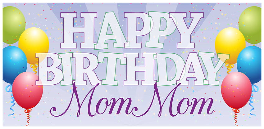 Download Happy Birthday Flower For Mom Wallpaper | Wallpapers.com