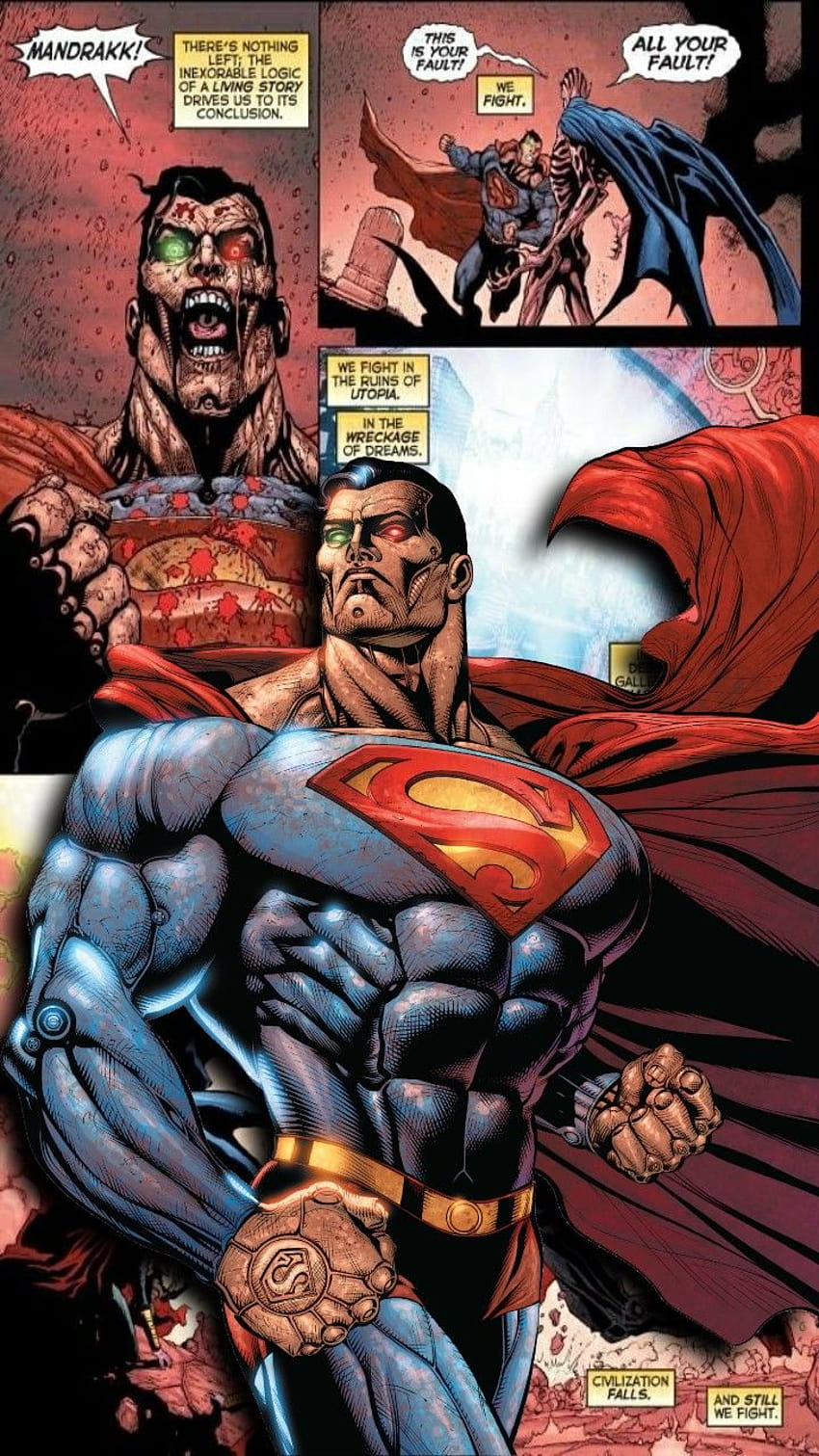 Cosmic Armor Superman, superman baju besi kosmik wallpaper ponsel HD