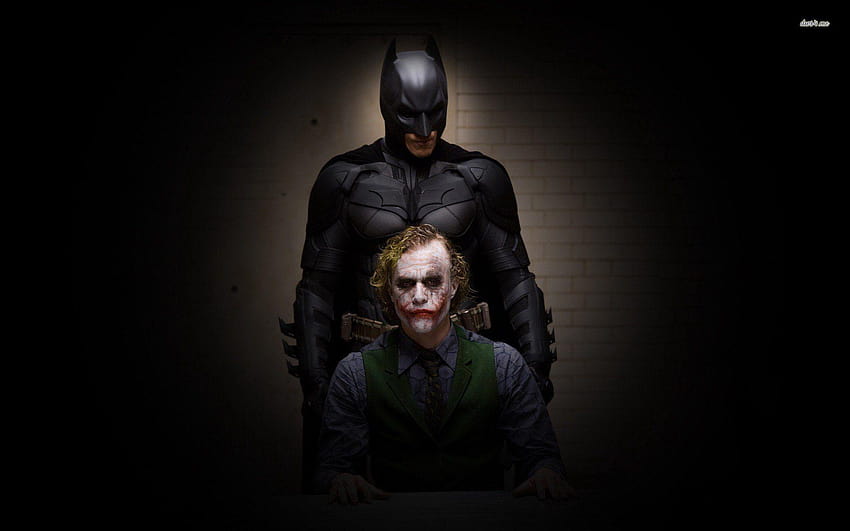 Batman ve Joker, joker heath defteri HD duvar kağıdı