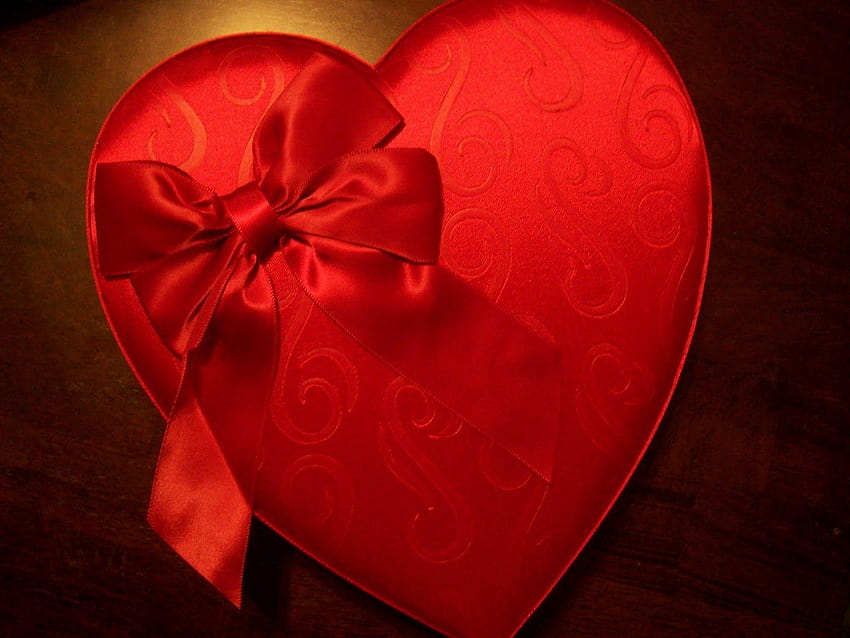 Valentine's day gift my heart for you, make a gift day HD wallpaper