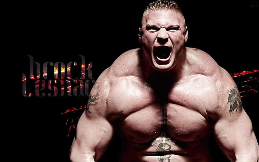 WWE Brock Lesnar 2018 papel de parede HD