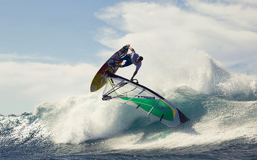 Os 3 melhores windsurf na anca papel de parede HD