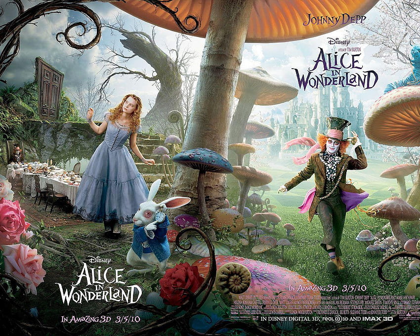 Video For IPods: Alice In Wonderland Movie HD Wallpapers And ScreenSaver