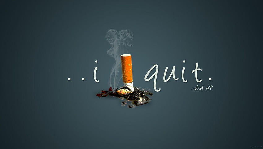 Quit smoking – stop making excuses, no smoking HD wallpaper
