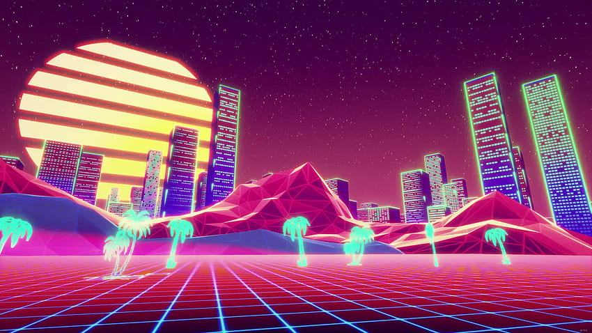 Neon Archives, neon city computer HD wallpaper | Pxfuel