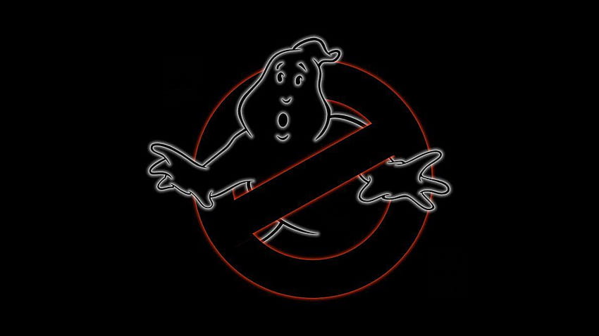Ghostbusters Glowing Symbol by MorganRLewis, ghostbusters logo HD wallpaper