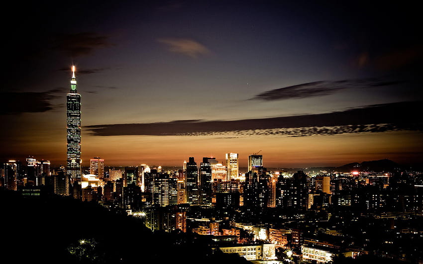 Taipei World Financial Center HD-Hintergrundbild