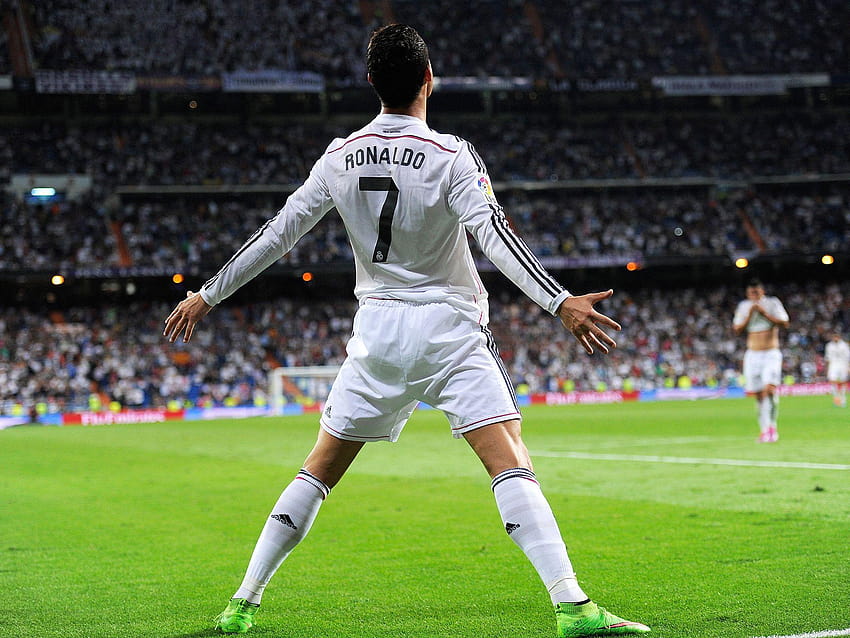 Cristiano Ronaldo kutlaması HD duvar kağıdı