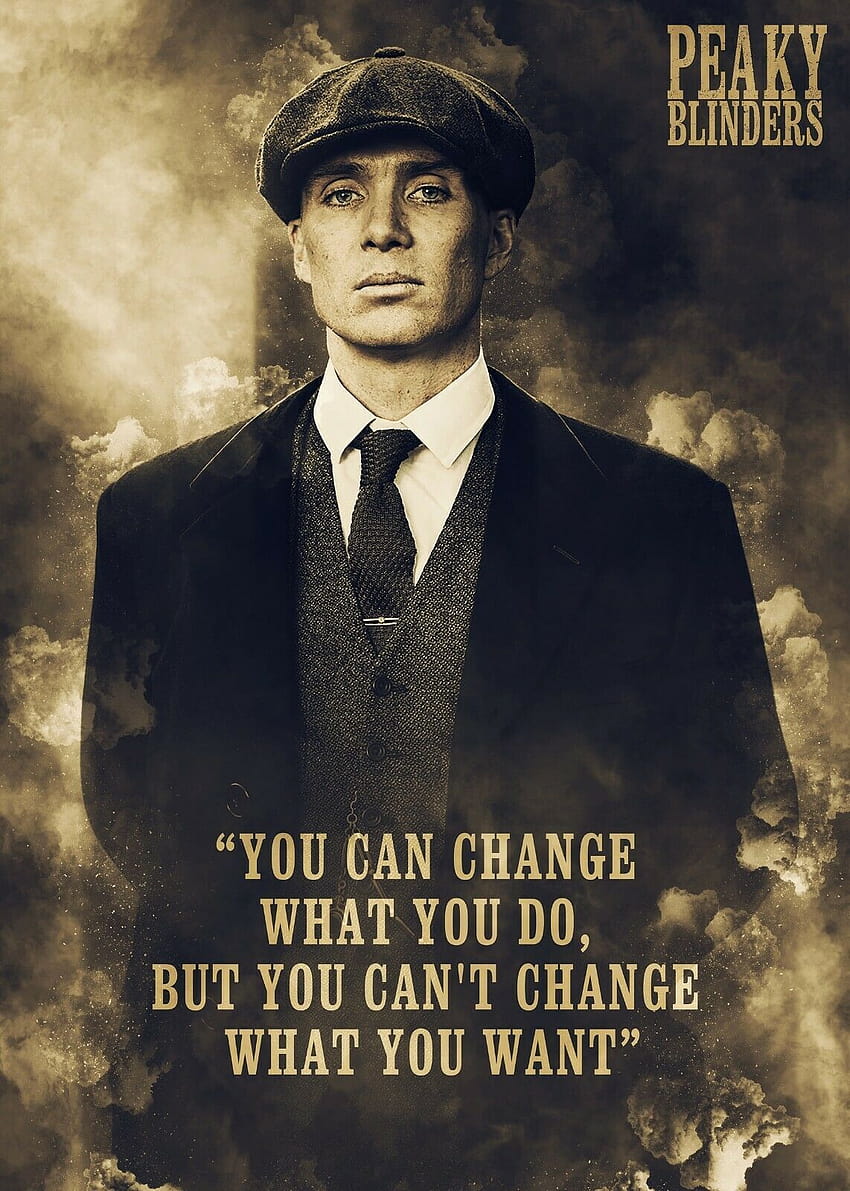 Peaky Blinder, Cillian Murphy, Thomas Shelby Poster, tommy shelby quotes HD phone wallpaper