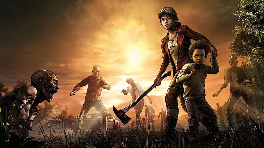 The Walking Dead: The Final Season, yürüyen ölülerin en belirgin serisi HD duvar kağıdı
