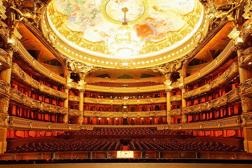 Dokument architektoniczny «Opera National de Paris» 470094, narodowa sala koncertowa Tapeta HD