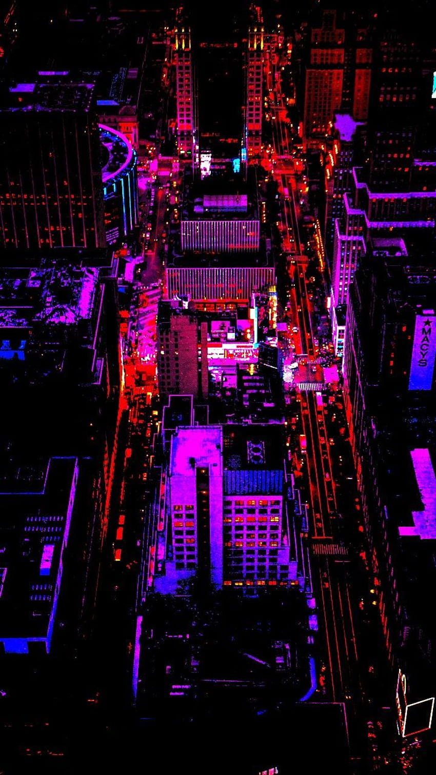 Cyberpunk Night City Hologram 4K Wallpaper iPhone HD Phone #890h