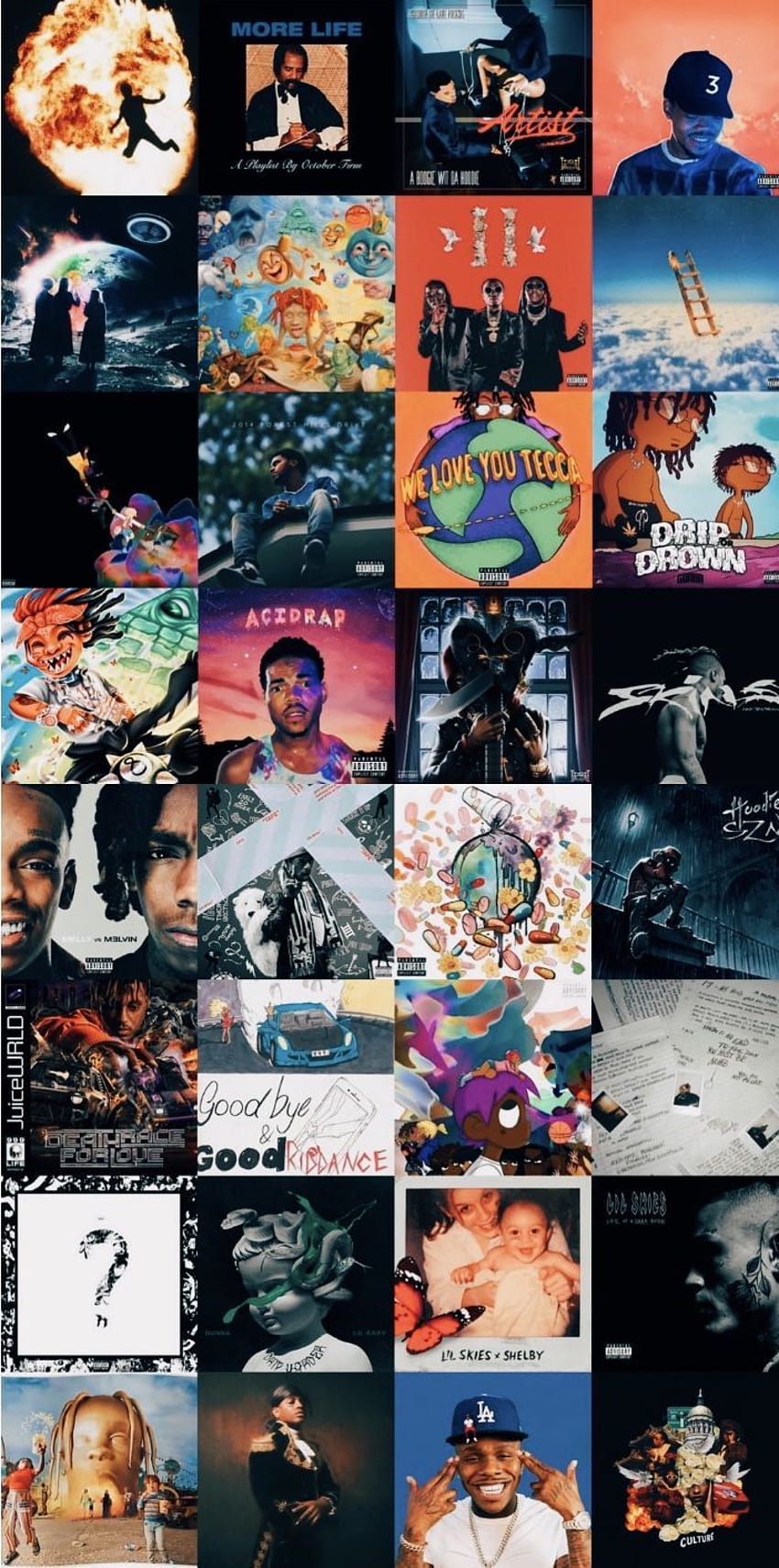 Rap Album, rapper album covers HD phone wallpaper