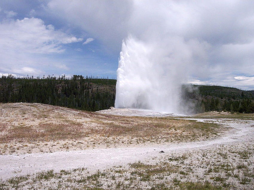 Yellowstone National Park, USA. – googletour, old faithful HD wallpaper