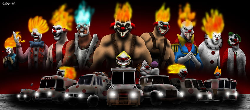 result for twisted metal sweet tooth, twisted metal 2 HD wallpaper