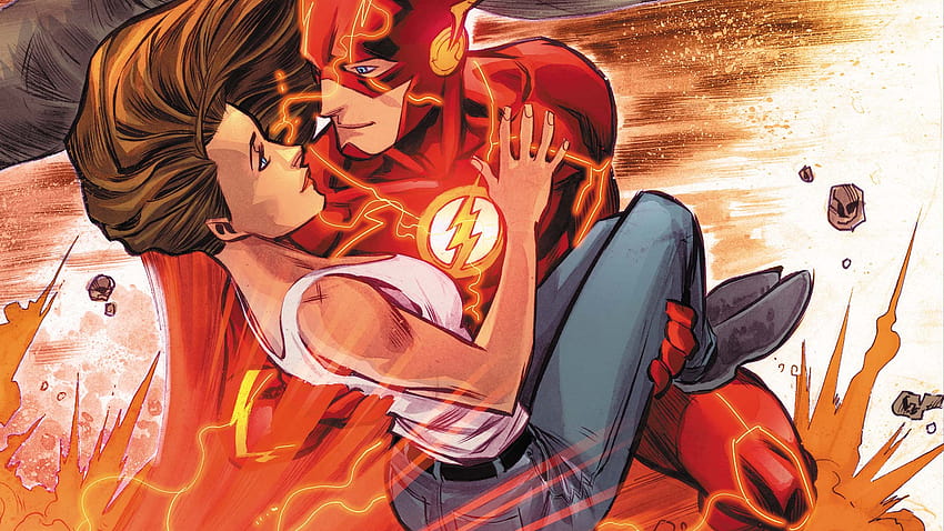 Resumo do relacionamento: Barry Allen e Iris West, Flash Barry e Iris papel de parede HD