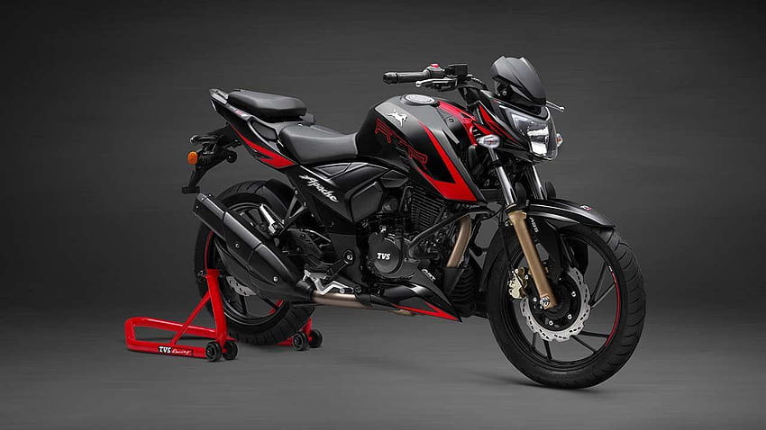 TVS Motor Company has rolled out the new generation of the, tvs apache rtr 200 4v HD wallpaper