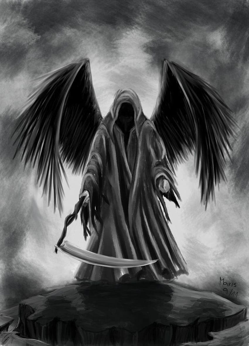 Grim Reaper Designs 5933, ceifador da morte Papel de parede de celular HD