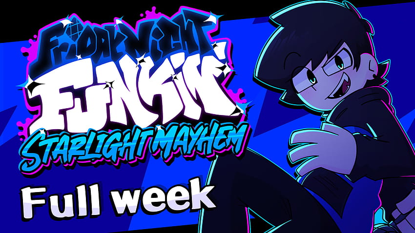 Starlight Mayhem [Full Week] Vs CJ [Friday Night Funkin'] [Mods] HD wallpaper