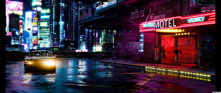 Cyberpunk 2077, ultrawide Wallpaper HD