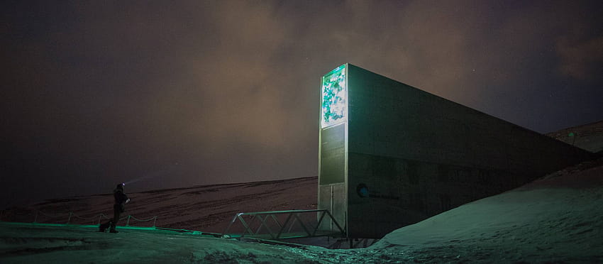 Svalbard Global Seed Vault: Not the “Doomsday Seed Vault” But Rather the “ Vault of Doom” HD wallpaper