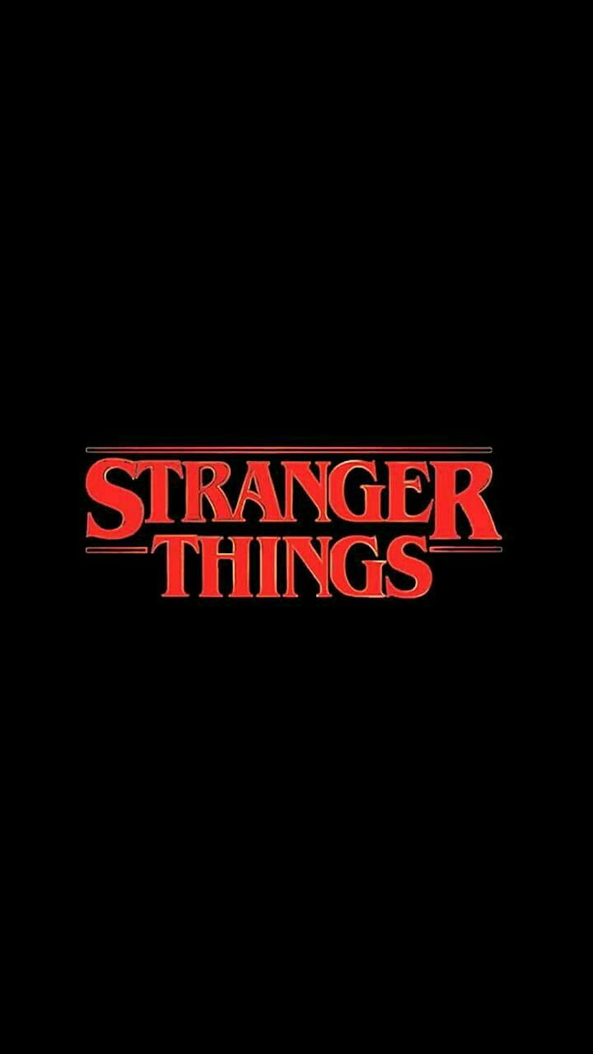 Anna Scarlet on Stranger Things, stranger things logo HD phone wallpaper