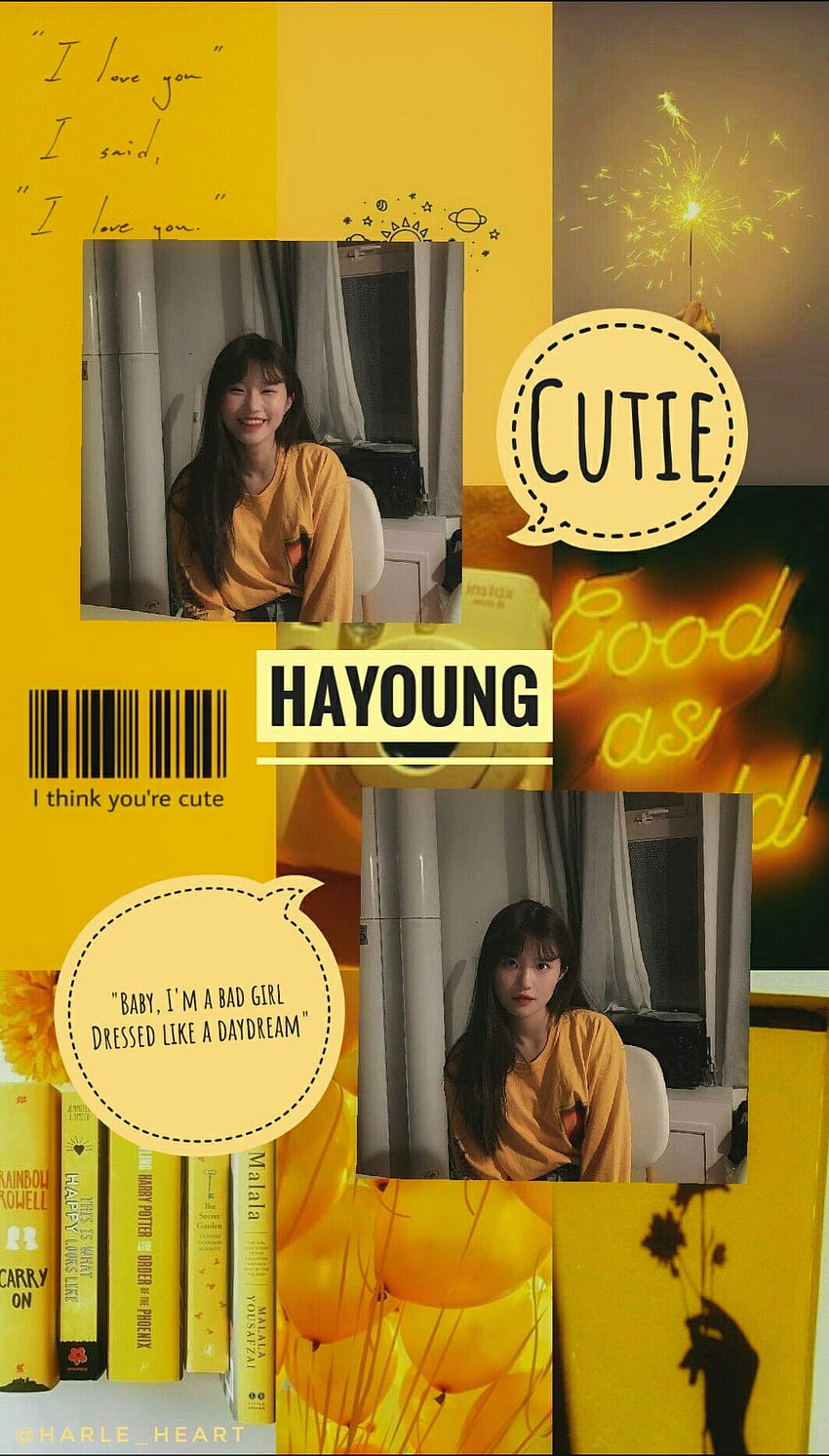 Песен Hayoung, песен ha Young HD тапет за телефон