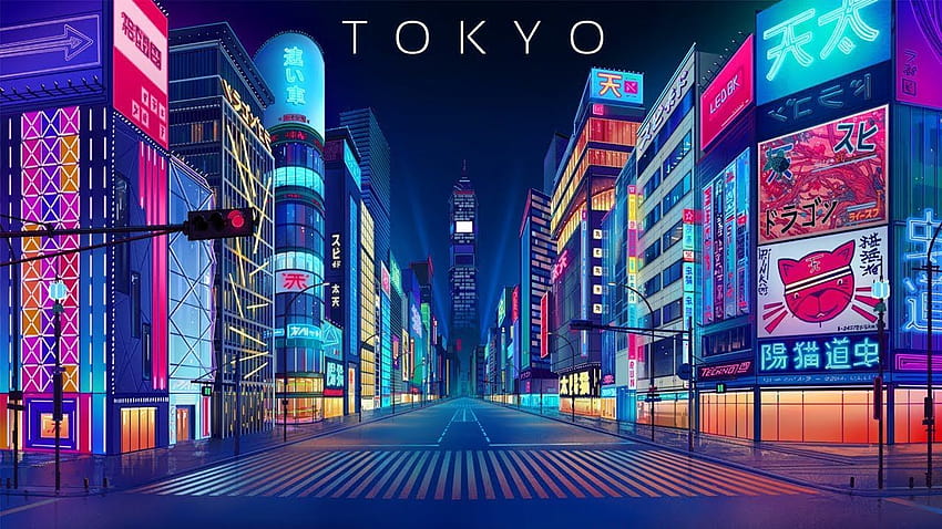 Tokyo beautiful city timelapse Japan BagPack, mac japanease aesthetic HD wallpaper