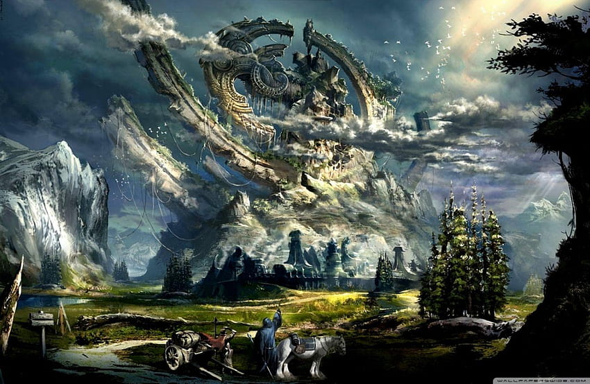 Fantasy Journey HD wallpaper