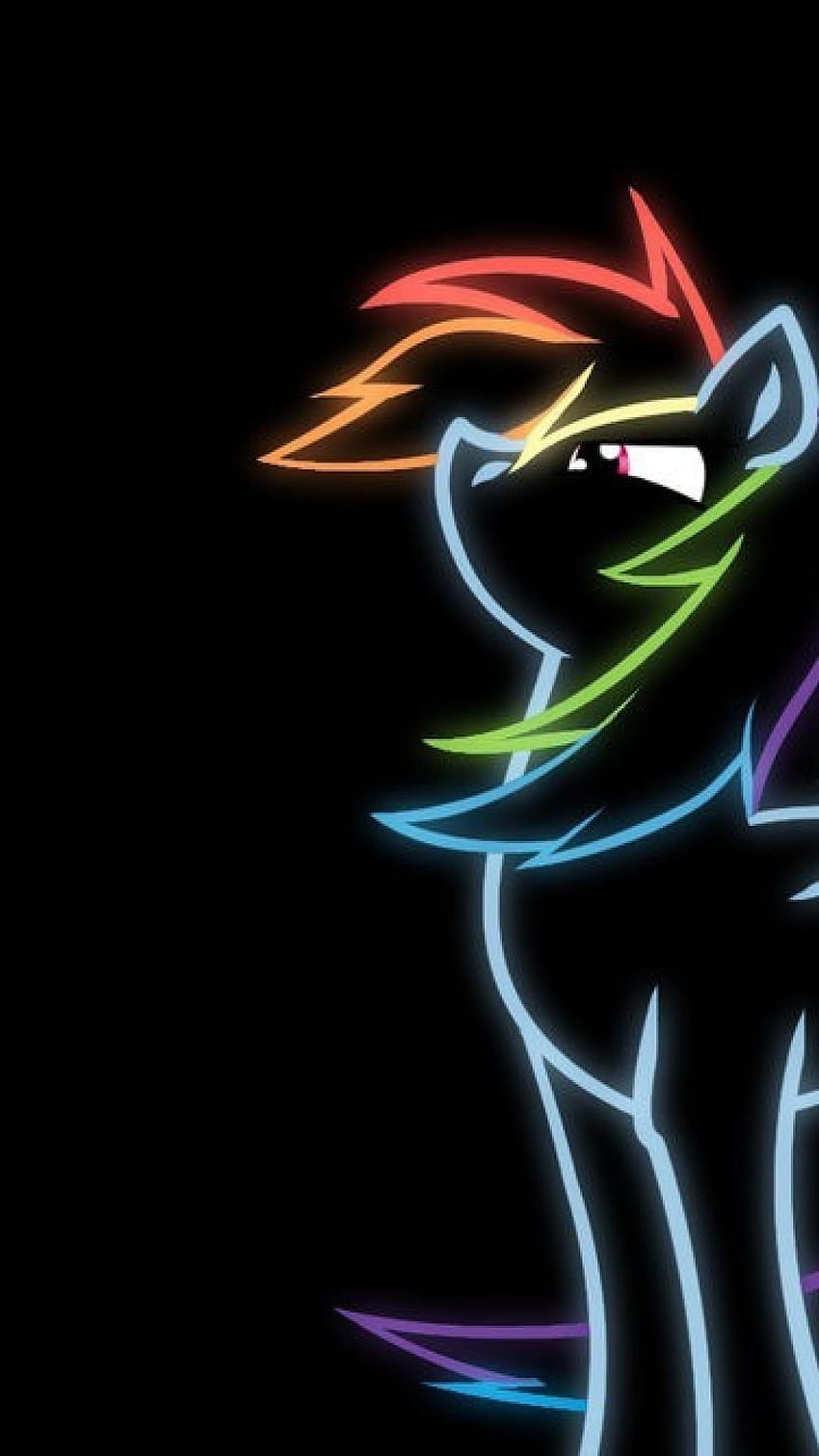 Il mio piccolo pony arcobaleno, telefono arcobaleno Sfondo del telefono HD
