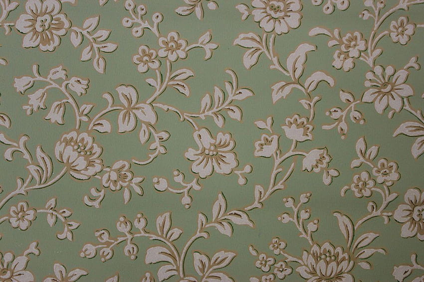 1920's Antique Vintage White Flowers by Rosies, 1920s HD wallpaper