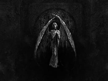 Angel of death, anime, dark, HD phone wallpaper