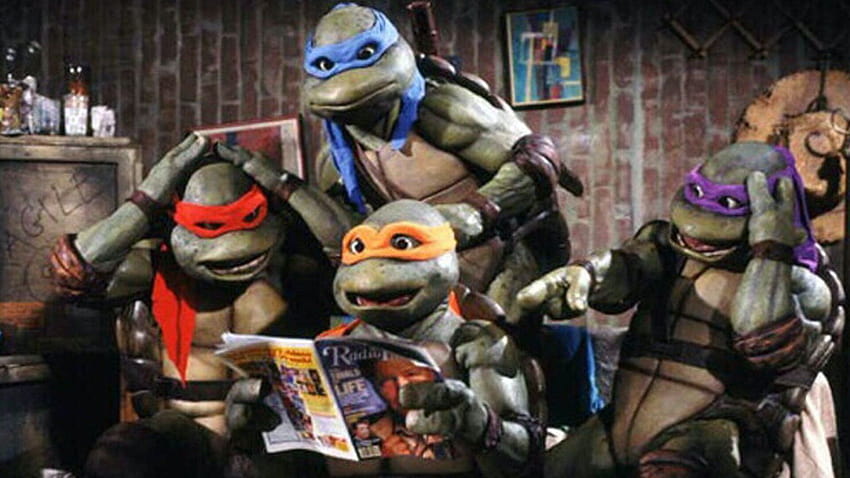 El guionista de la película 1990 Teenage Mutant Ninja Turtles quiere una nueva secuela ambientada en ese universo, personajes de la película Teenage Mutant Ninja Turtles fondo de pantalla