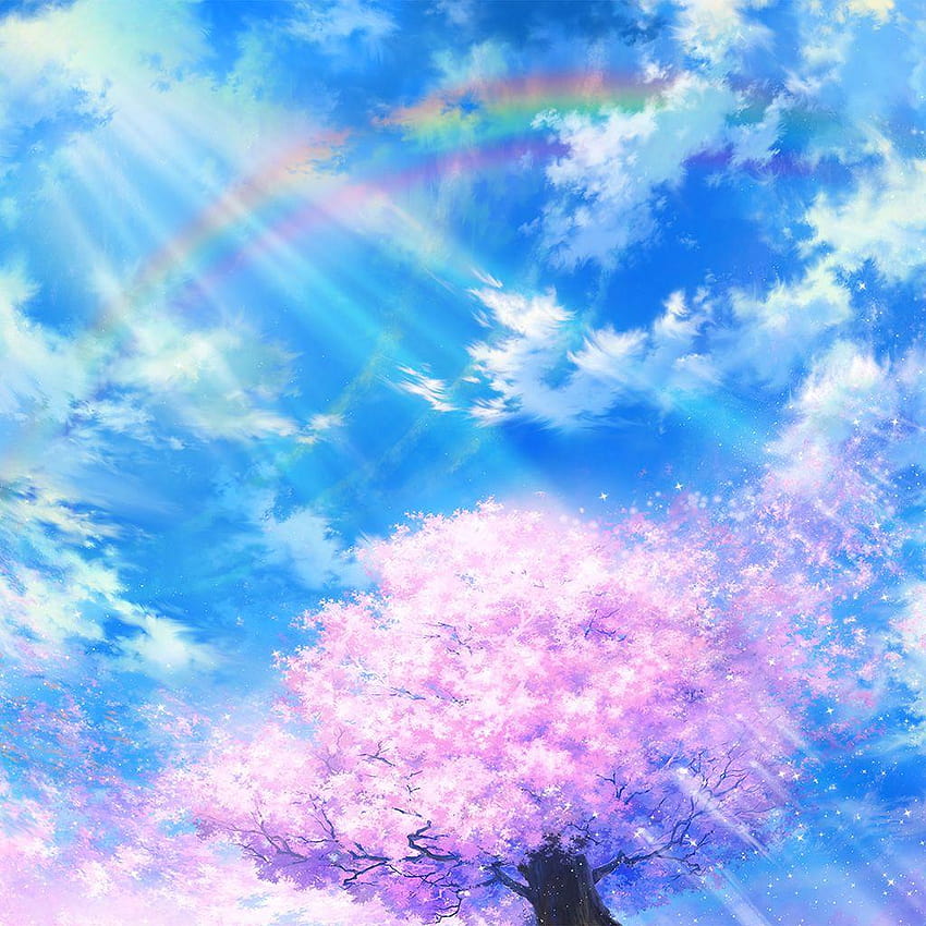 I Love Papers, anime sky HD phone wallpaper