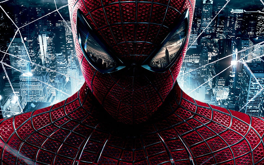 Amazing Spider Man Face, the amazing spider man logo HD wallpaper