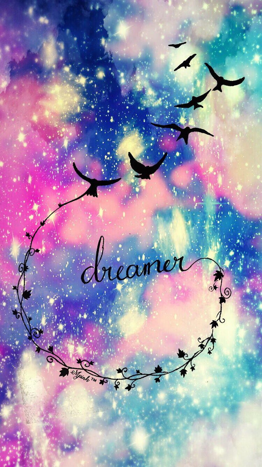 Dreamer Galaxy iPhone/Android I created for the app Top HD phone wallpaper