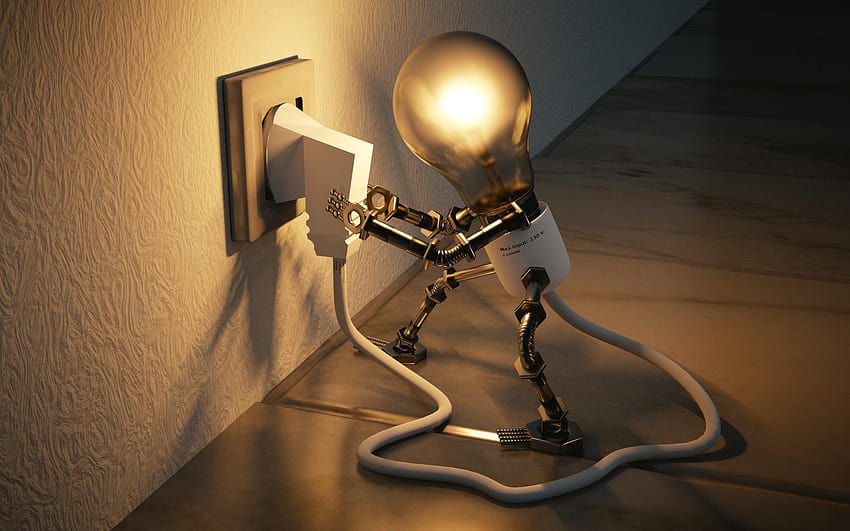 1920x1200 lamp, outlet, idea, electricity, electrical HD wallpaper