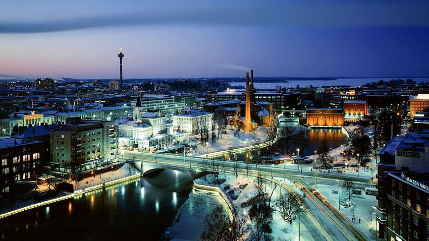 Tampere Finlande Fond d'écran HD