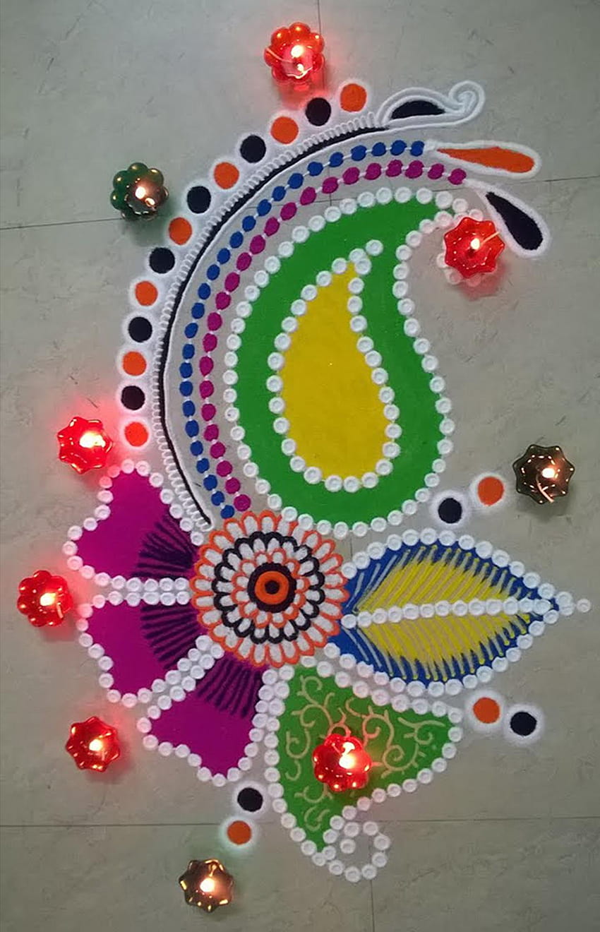 Diwali Rangoli 2018 for Android APK [1080x1677] for your , Mobile ...