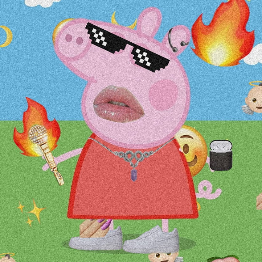 Vsco Peppa gepostet von Sarah Tremblay, Bösewicht Peppa Pig HD-Hintergrundbild