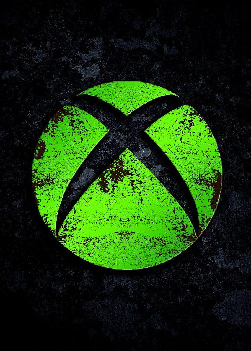 Xbox Logo Gaming Posterdruck, ästhetische Xbox 1 HD-Handy-Hintergrundbild