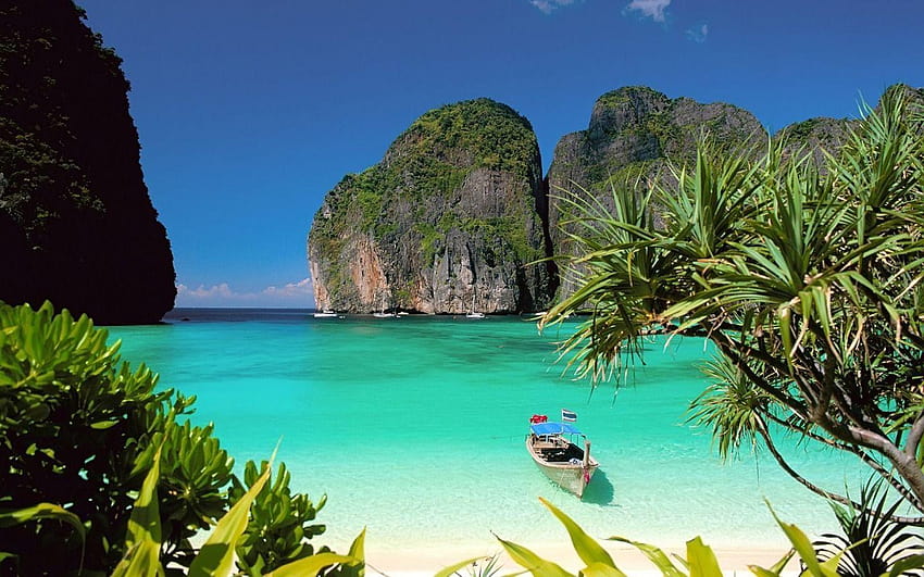 Thailand-Strand HD-Hintergrundbild