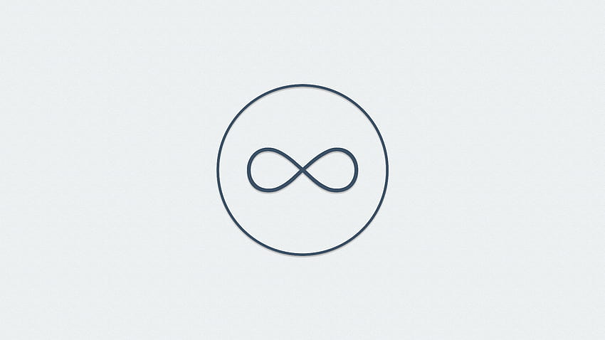 iOS 8 Infinity Symbol HD wallpaper