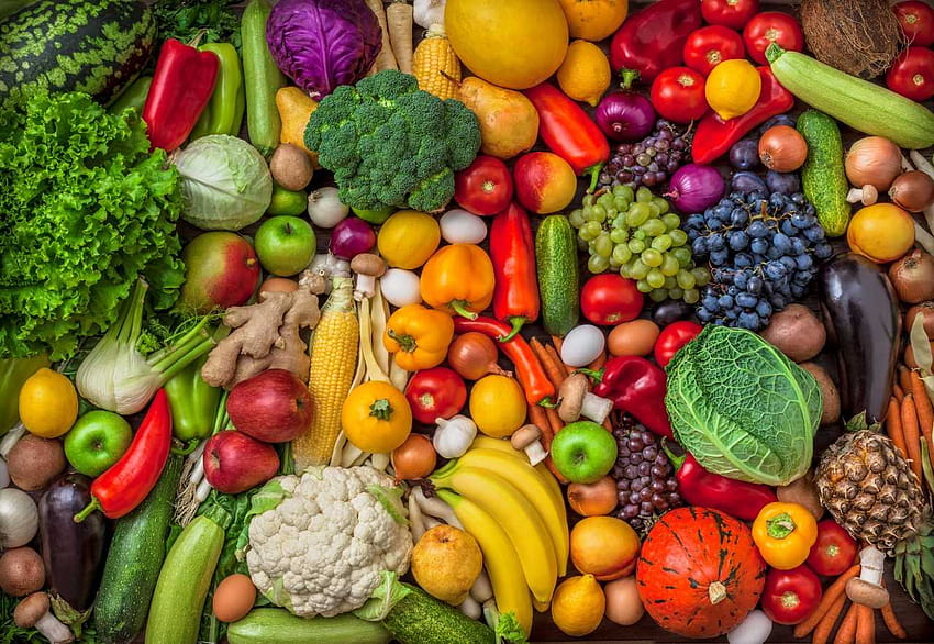 Légumes posté par John Johnson, fruits et légumes Fond d'écran HD