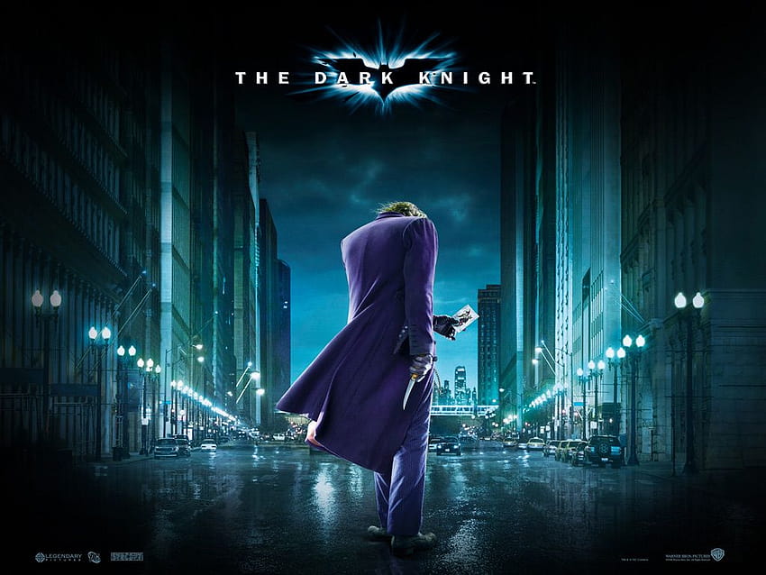 Kara Şövalye, 2008, Heath Ledger, Joker rolünde < Filmler, joker 2008 HD duvar kağıdı