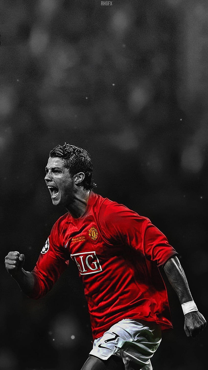 Cristiano Ronaldo Manchester United HD phone wallpaper