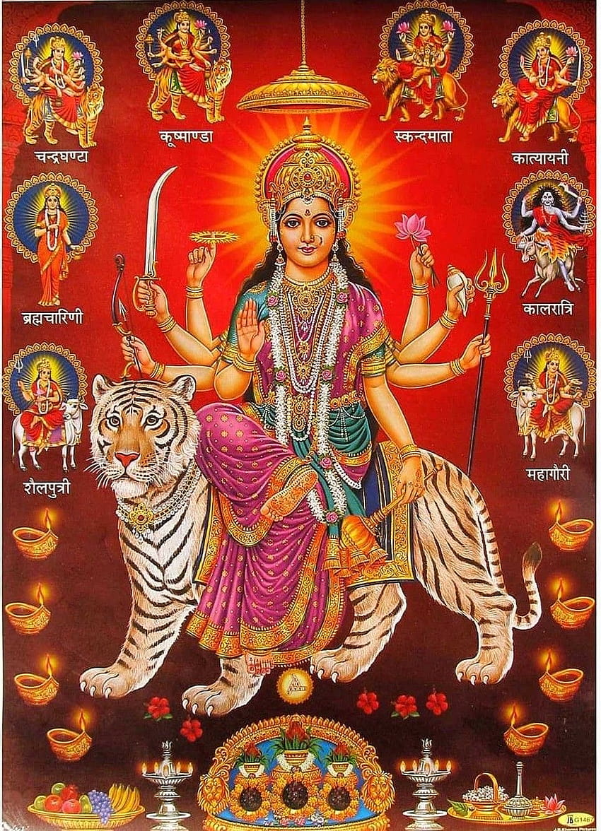 4D Maa Durga Live Wallpaper  Apps on Google Play