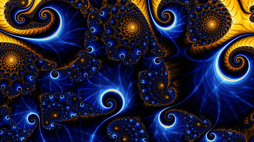 Fractales, art fractal en mouvement Fond d'écran HD